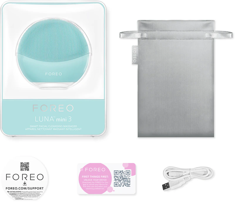Escova facial sônica mini FOREO LUNA™ 3