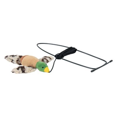 Oiseau en peluche Trixie pour cadres de porte