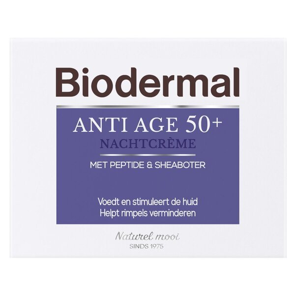 Biodermal Anti Age 50+ noćna krema<br>50ml - Zrela koža