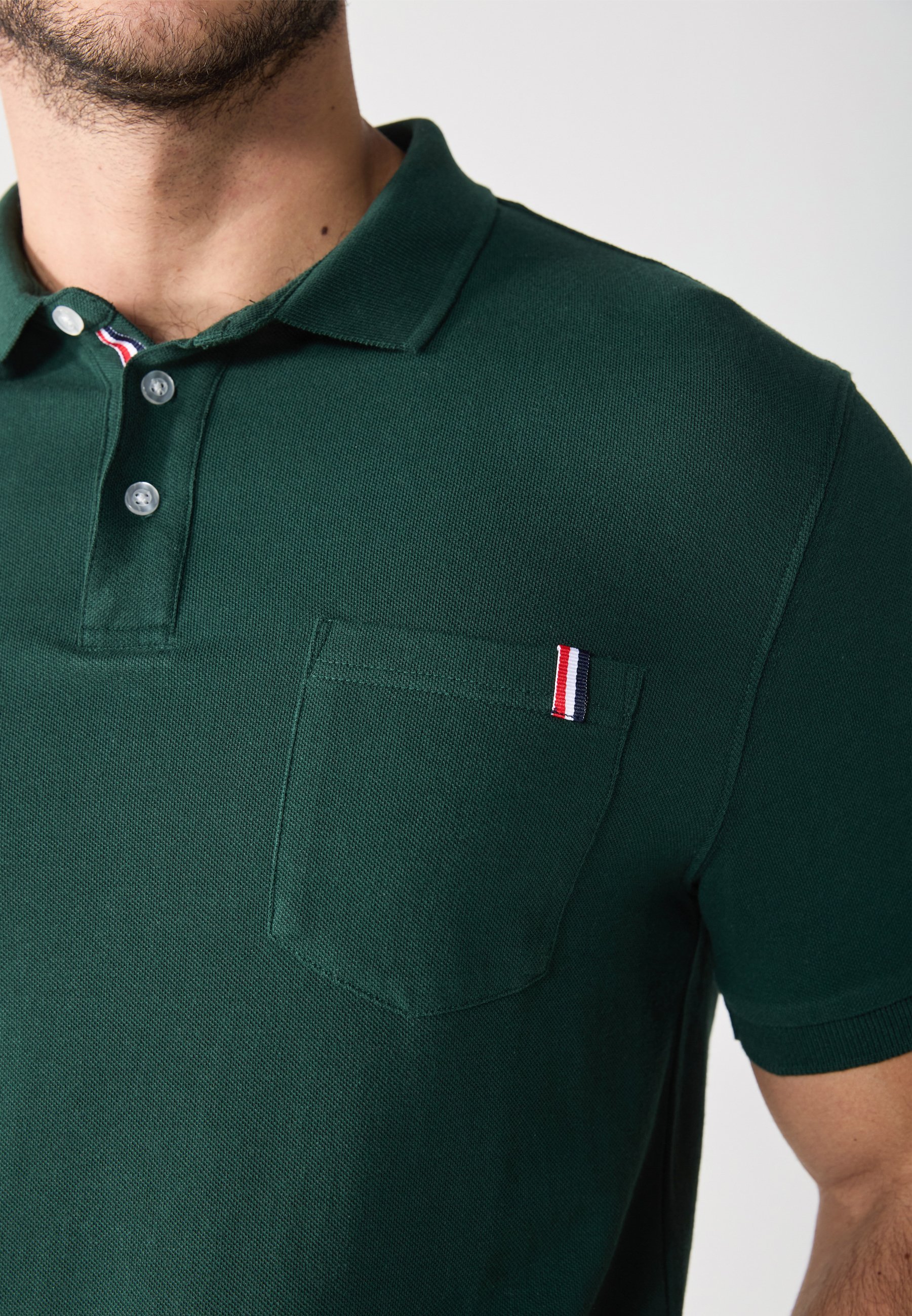 Pier One poloshirt - dennenbos