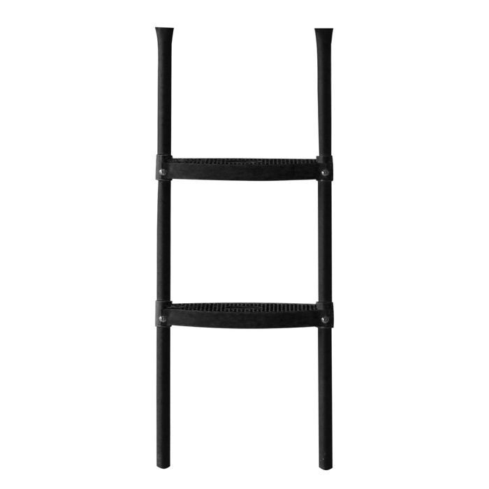 Cama elástica Aga SPORT EXCLUSIVE de 430 cm, color negro + red de seguridad + escalera