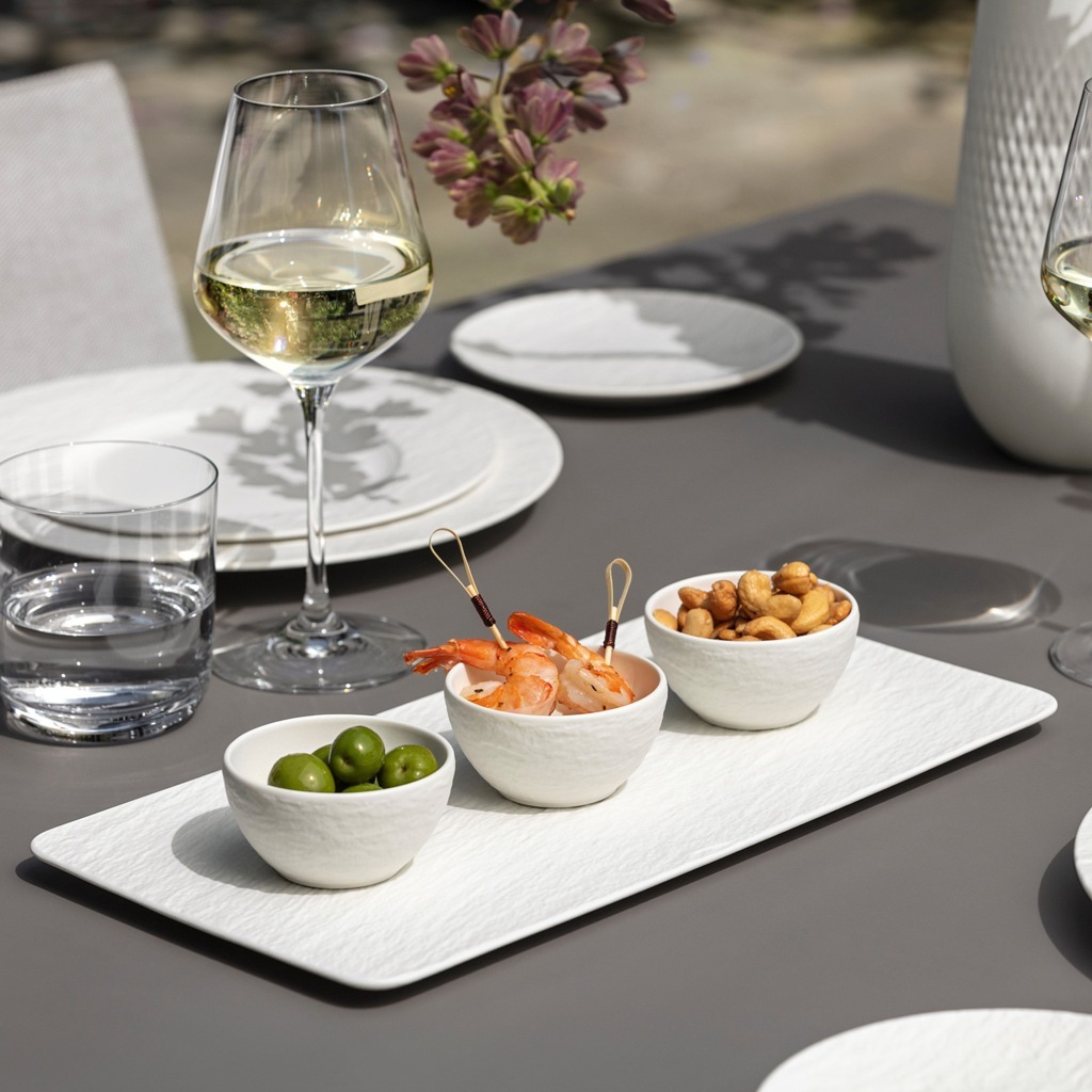 Villeroy & Boch dubenėlių rinkinys, 4 dalių, „Rock Blanc“ manufaktūra - 1 dalis