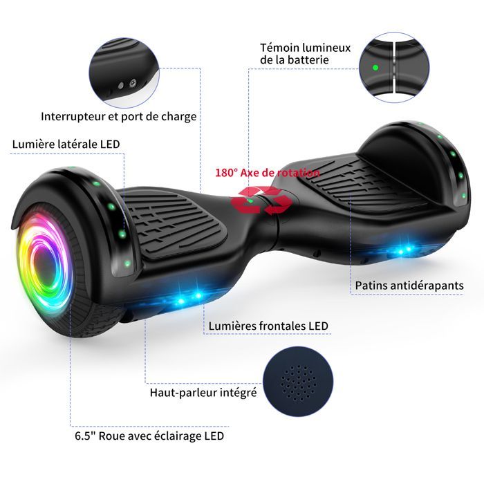 HY-A12C Hoverboard da 6,5