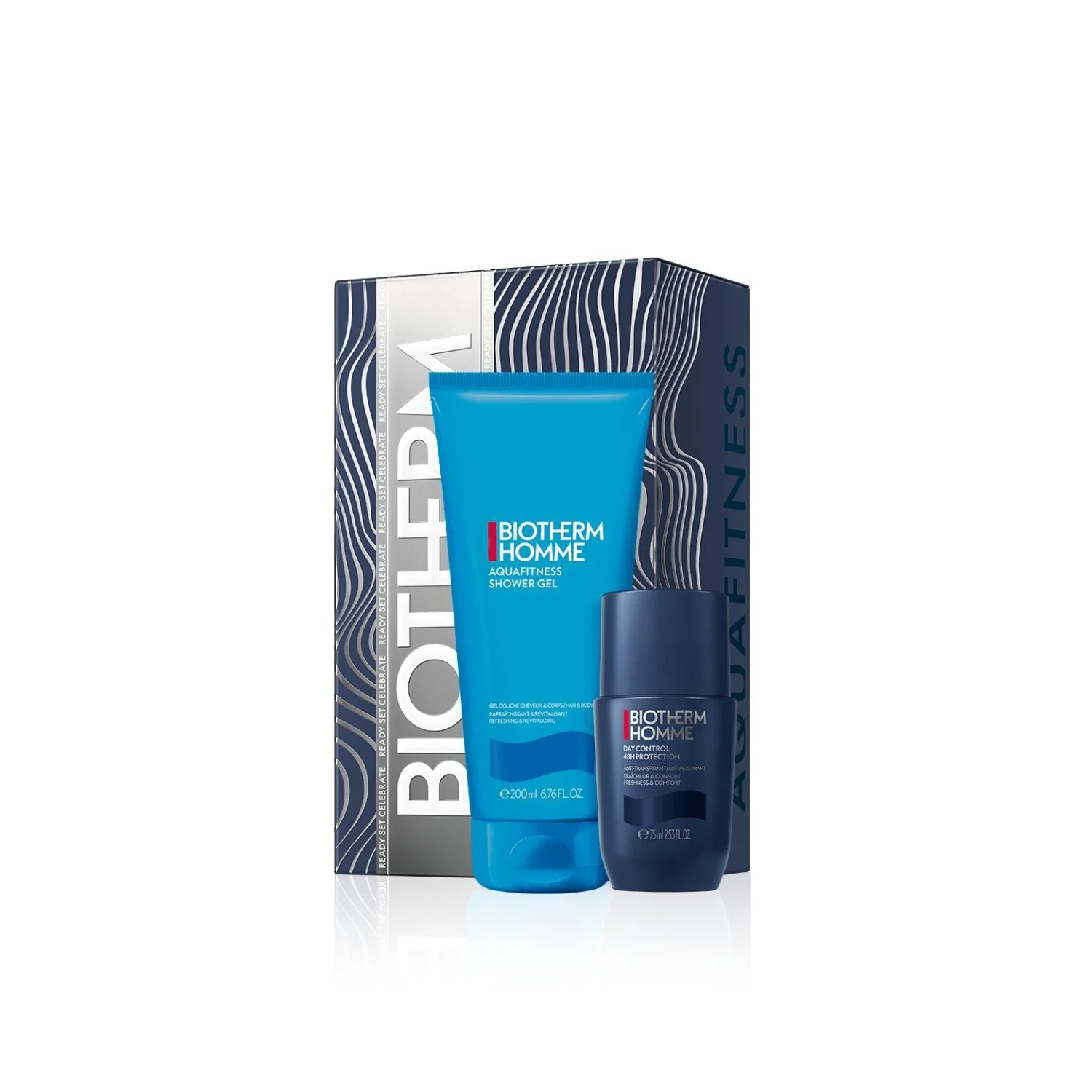 Biotherm Homme Aquafitness Routine Holiday Set - Cofanetti Viso e Corpo, Bagno e Doccia