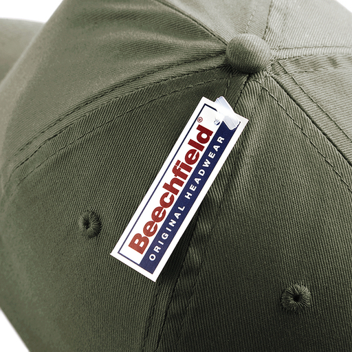  Casquette Beechfield Basic 5 panneaux avec visière