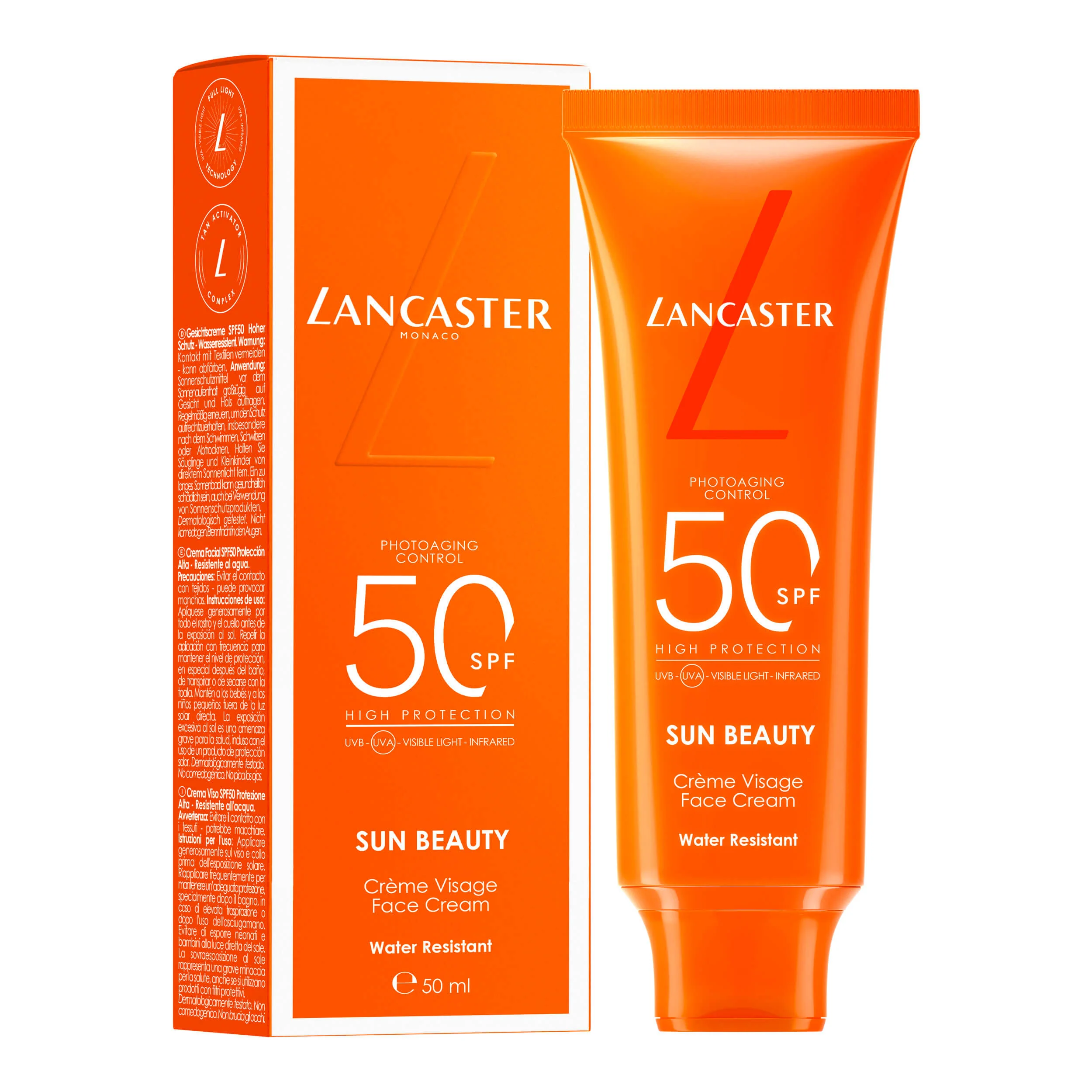 Sun Beauty Face Cream SPF50 - Solare viso alta prot.