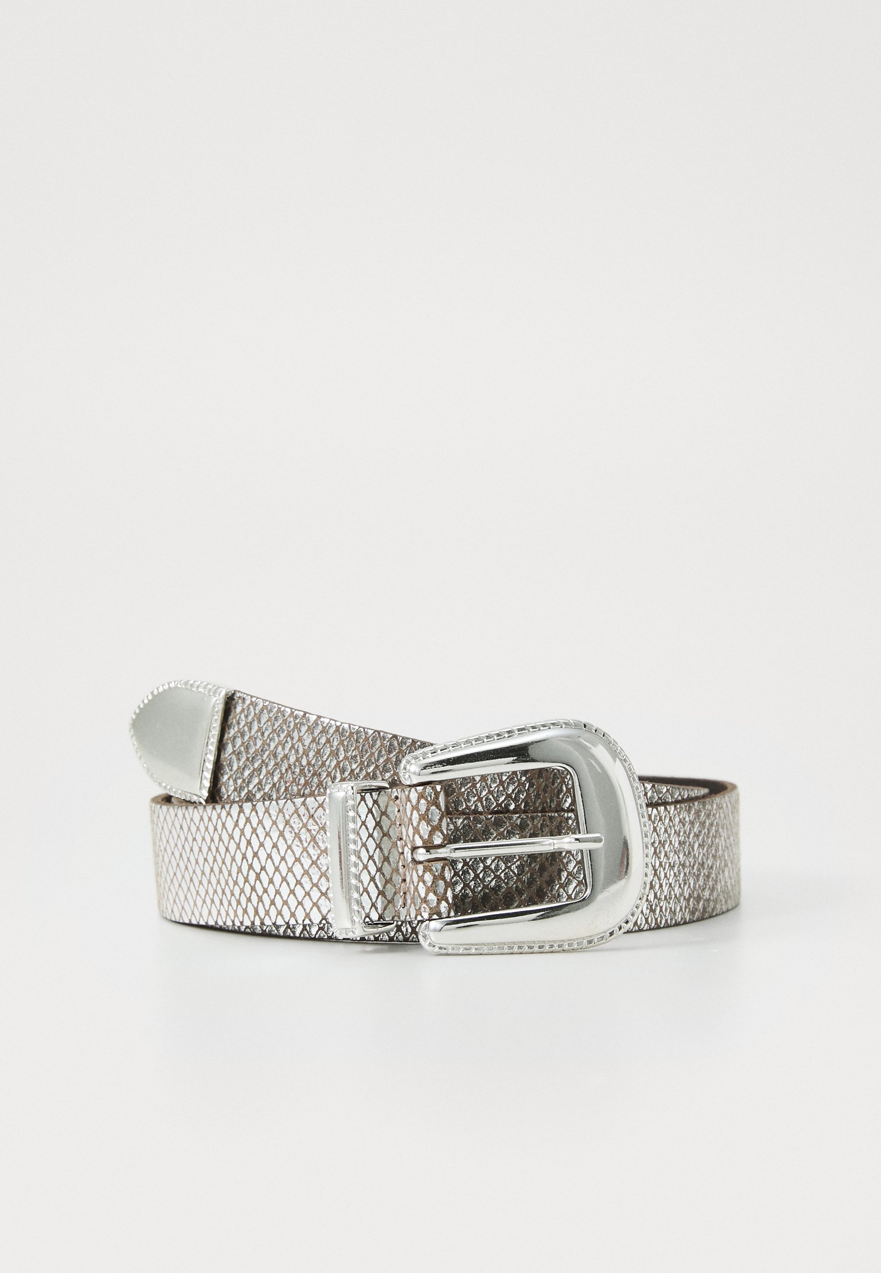 Tamaris riem - taupe/zilverkleurig