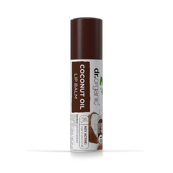 Dr. Organic szűz kókuszolaj ajakbalzsam 5,7 ml