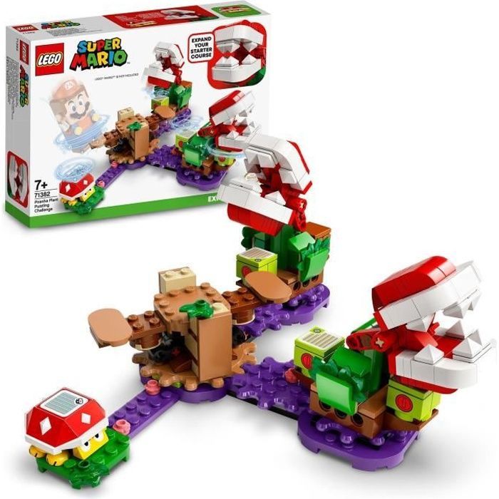 LEGO® Super Mario™ 71382 Piranha Plant Challenge Expansion Set, to be combined with the LEGO® Super Mario™ Starter Course