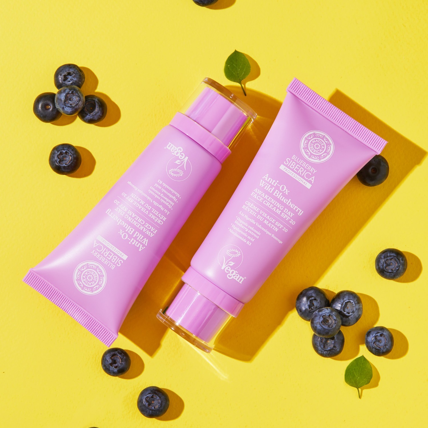Natura Siberica Blueberry Siberica Crème Visage Réveil du Matin SPF20
