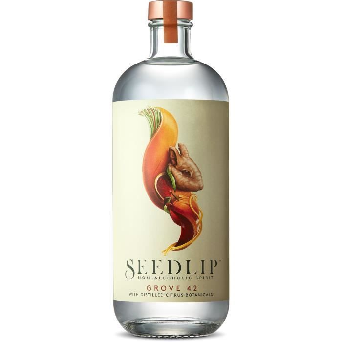 Seedlip Alcohol-Free Grove Aperitif - 0% Vol. - 70 cl