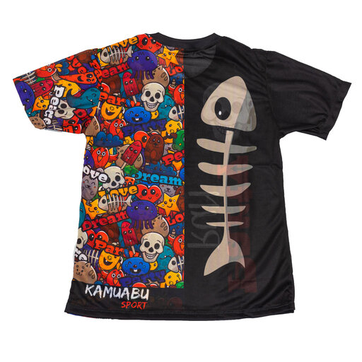 Camisa Running Kamuabu Partyrun 90grs