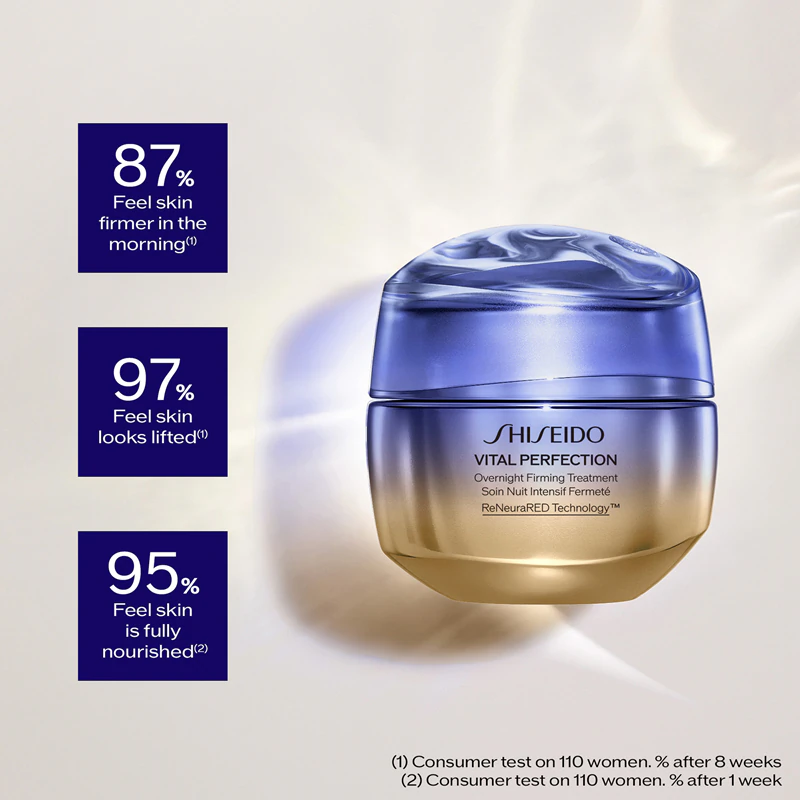 Shiseido Vital Perfection Straffende Nachtcreme für die Nacht