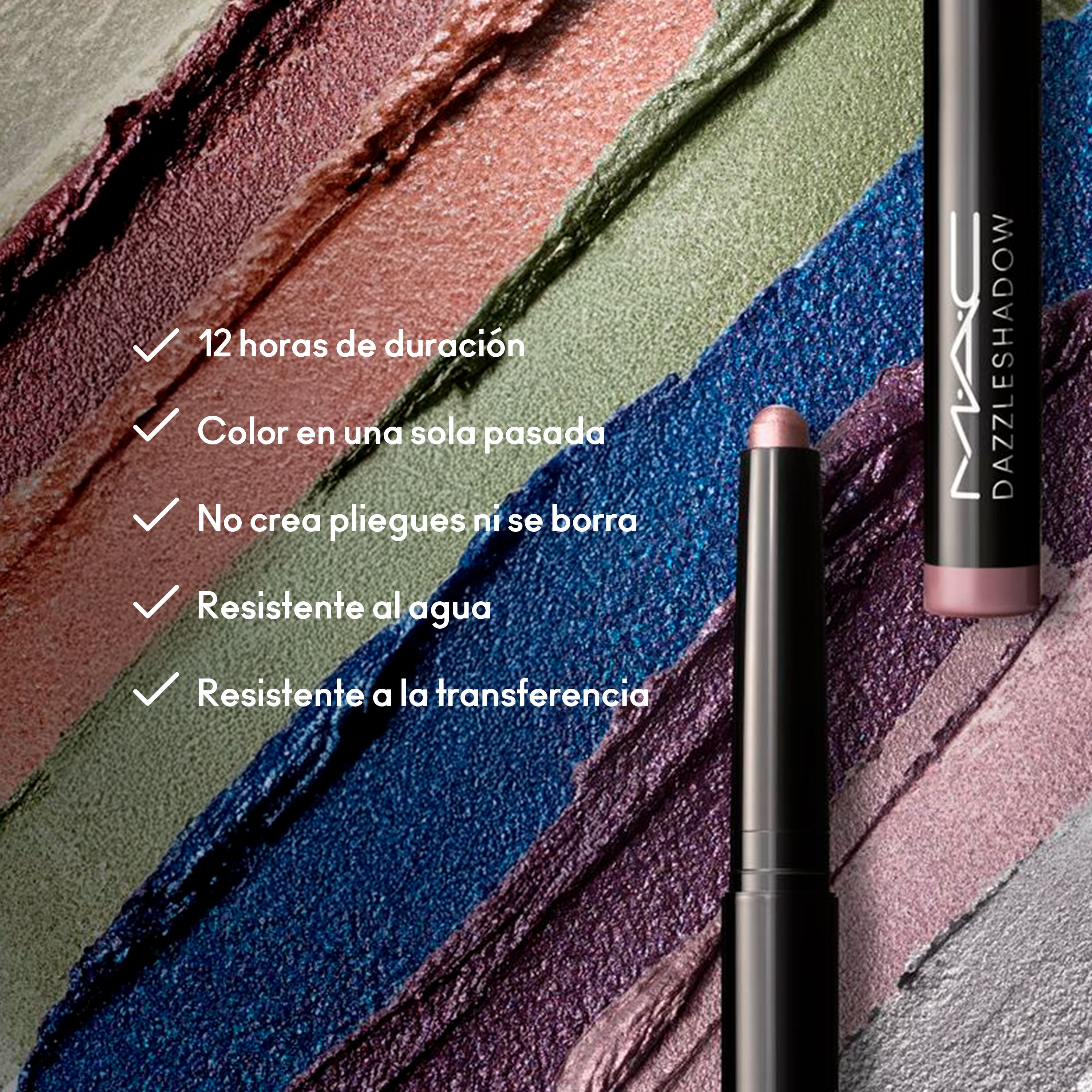 Senčilo za oči Dazzleshadow v stiku Luksuzna senčila za oči