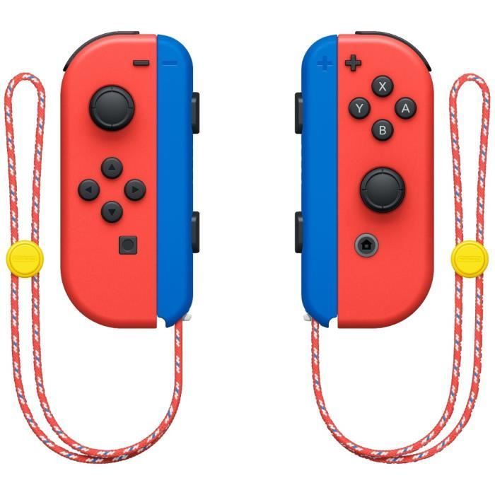 Nintendo Switch Console • Mario Limited Edition (Red & Blue) + Carrying Case