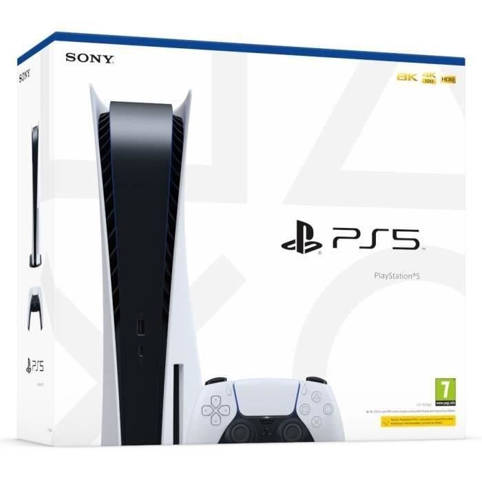 Console SONY PS5 Standard Edition bianca da 825 GB (2020) - Ricondizionata - Buone condizioni