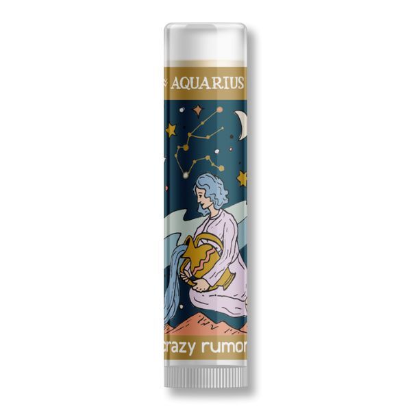 Crazy Rumors - Aquarius - Air Blend - balzám na rty