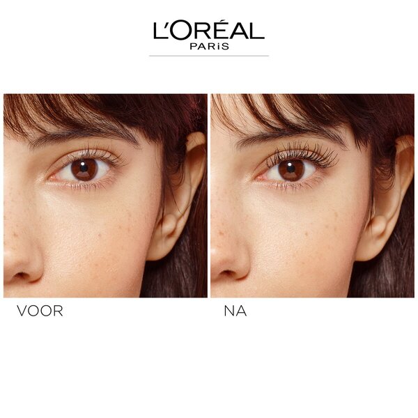 L'Oréal Paris Rimel Telescopic Carbon Black pentru Gene False<br>L'Oréal Paris - Telescopic - Extra Black - Negru - Rimel pentru alungirea genelor vizibil mai lungi - 8 ml