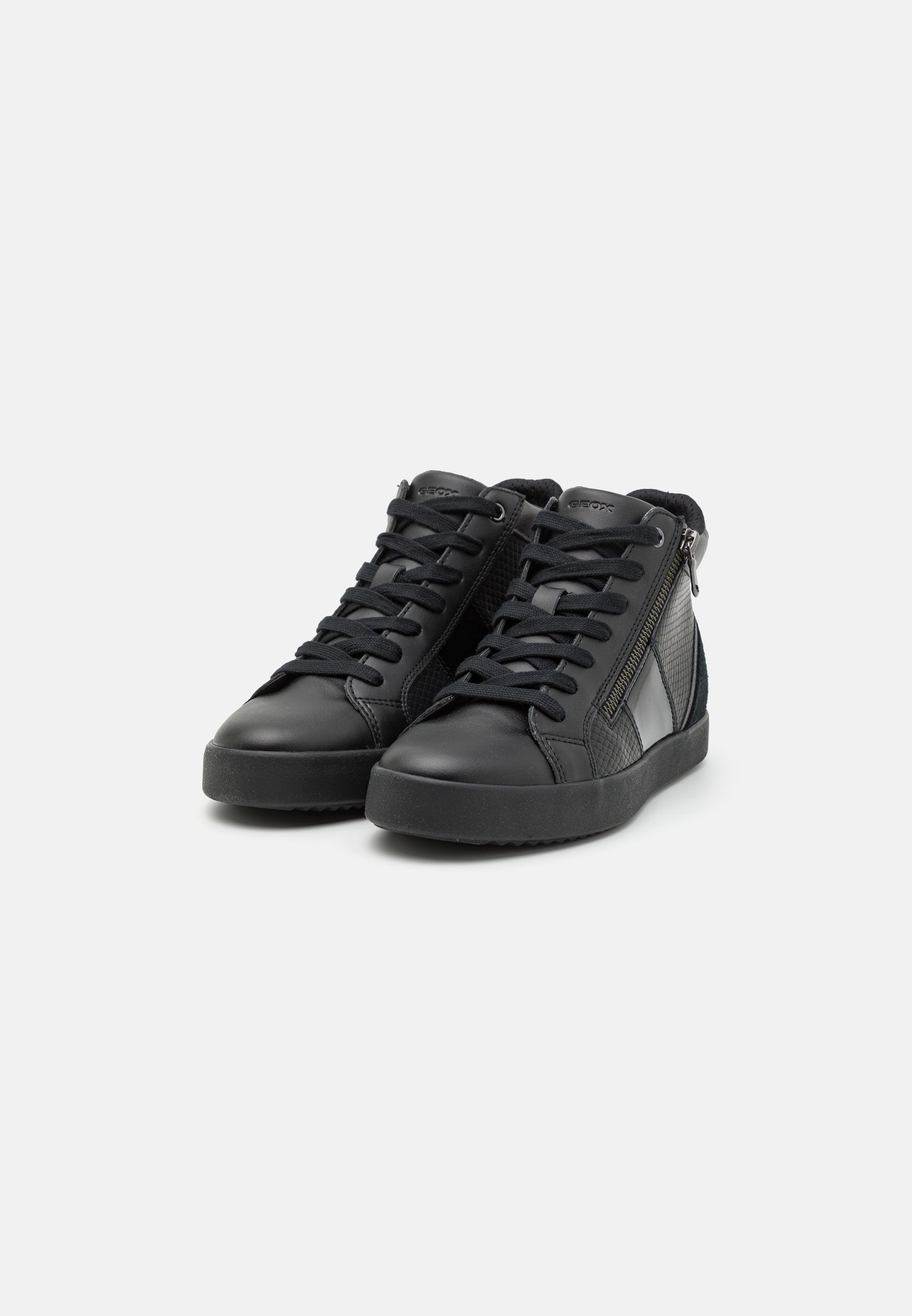 Geox BLOMIEE - Hoge sneakers - zwart