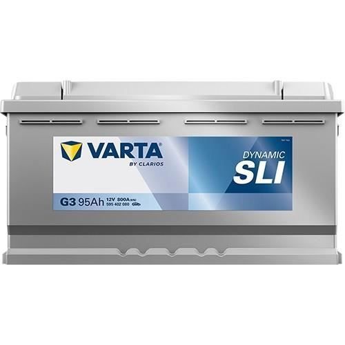VARTA Car Battery G3 (+ right) 12V 95AH 800A