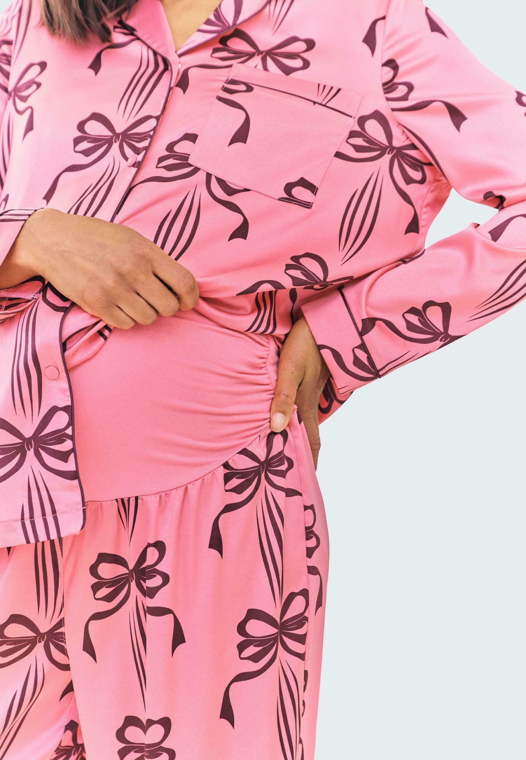„Chelsea Peers“ spaudos rinkinys - pižamos komplektas - rožinis
