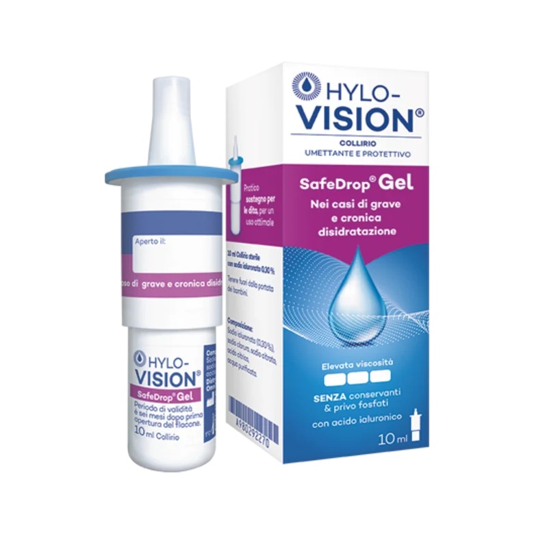 HYLOVISION Hylovision Safe Tropfengel 0,3% Augenpflege