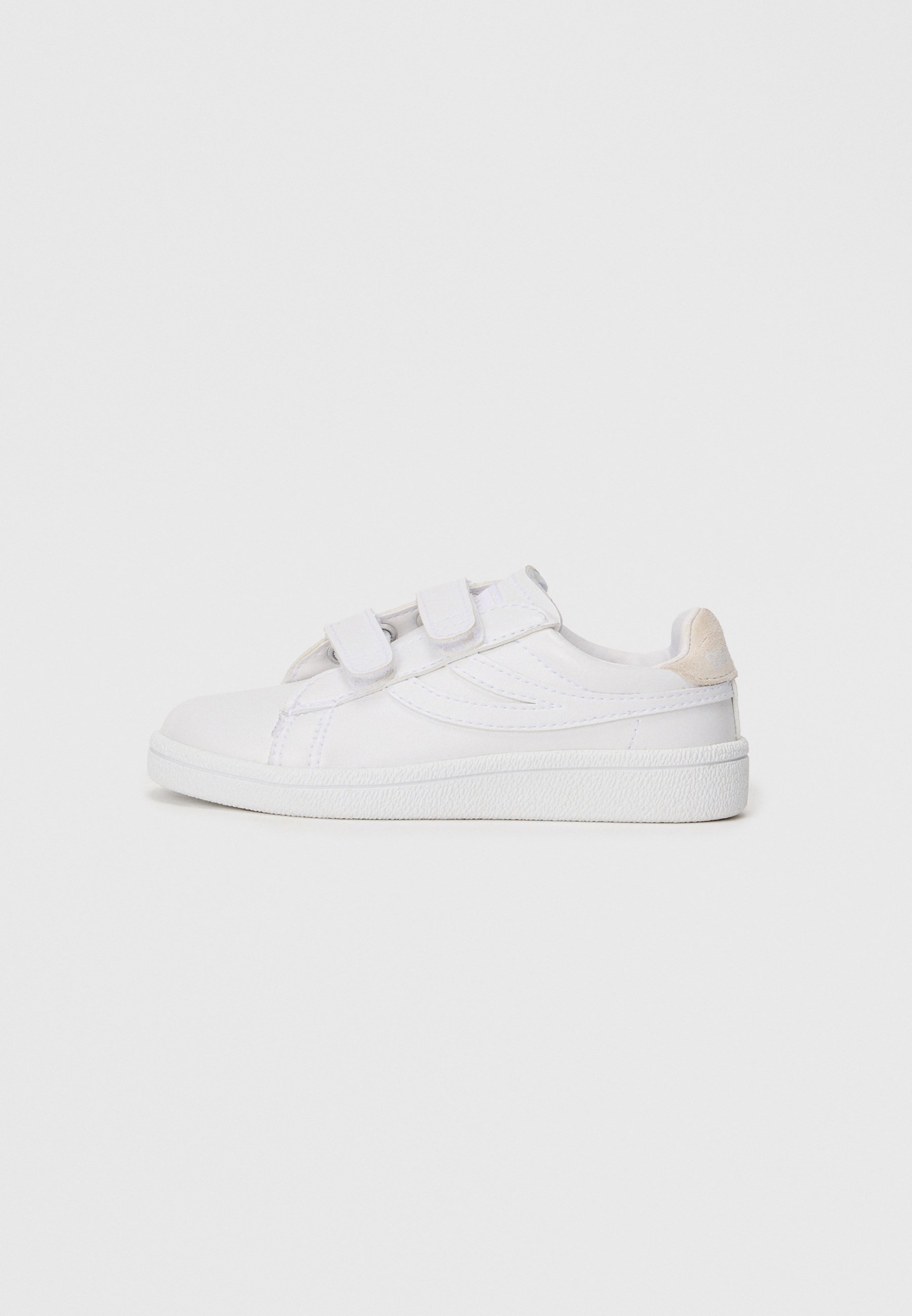 Superga Kinder-Sneaker mit Riemen, Unisex, weiß