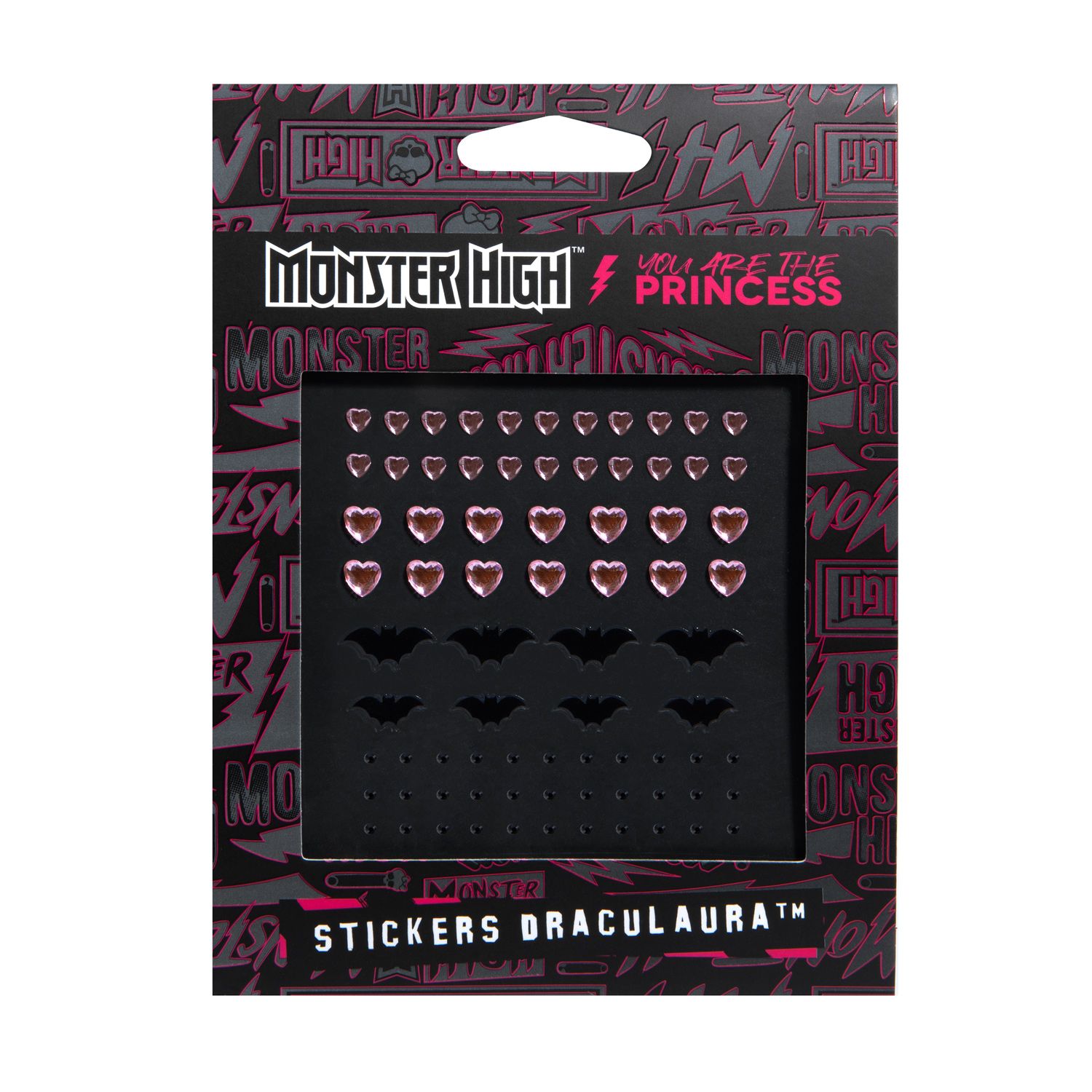 „Monster High™“ brangakmenių lipdukai „Draculaura™“ Specialieji efektai ir personažų makiažas