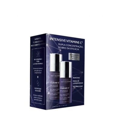 Esthederm Pack Intensive Vitamin Serum -lahjasetti Epäpuhtauksia ja ryppyjä ehkäisevä kasvoseerumi 10 ml 10 ml 10 ml 10 ml