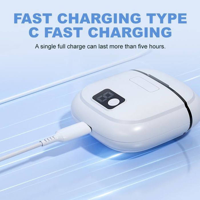 Cortauñas eléctrico multifuncional - Diseño elegante - 3 en 1: corta, pule y repara - Recargable mediante USB-C