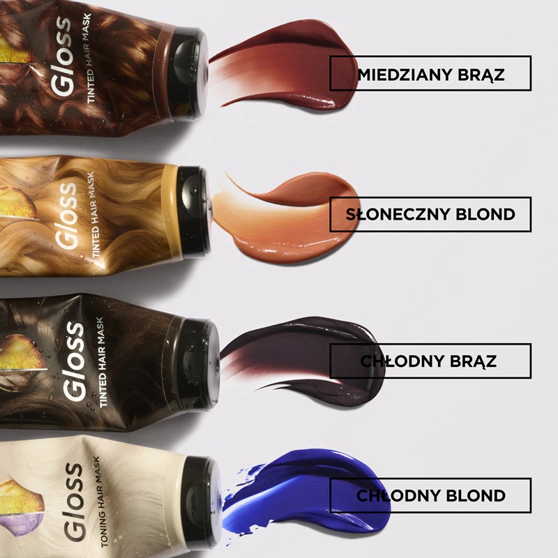 Barvna maska za lase Garnier Olia Gloss