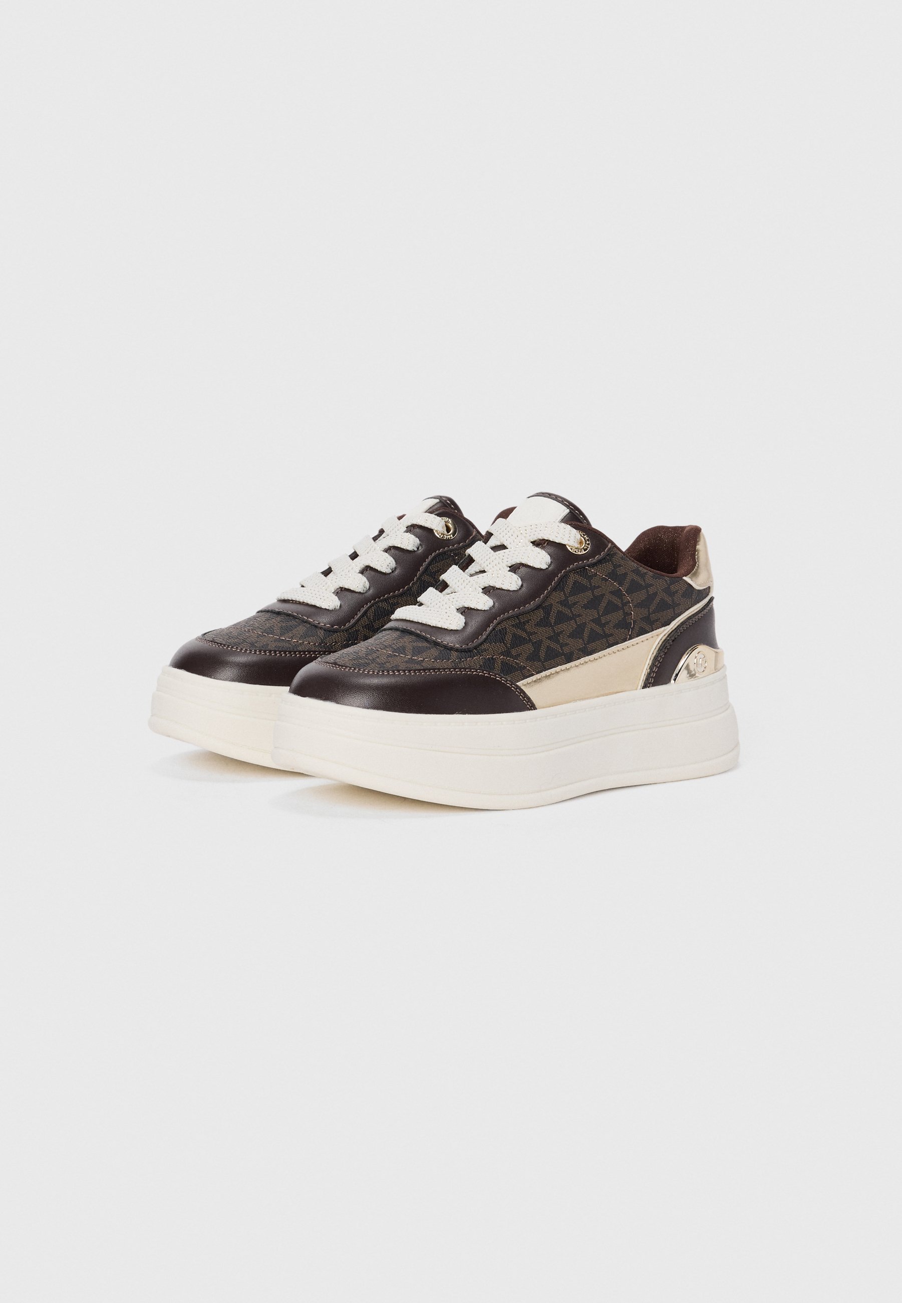 Michael Kors Kids HAYES - Trampki - brązowe