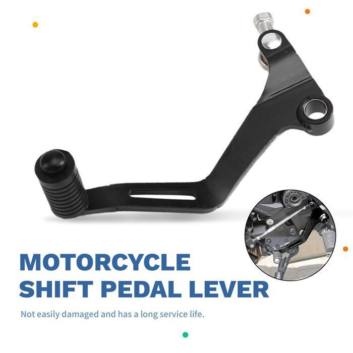 Palanca de cambios para motocicleta 650 EX650 ER650 Z650 ABS Z650 Z650RS Negra, Metal, Negro