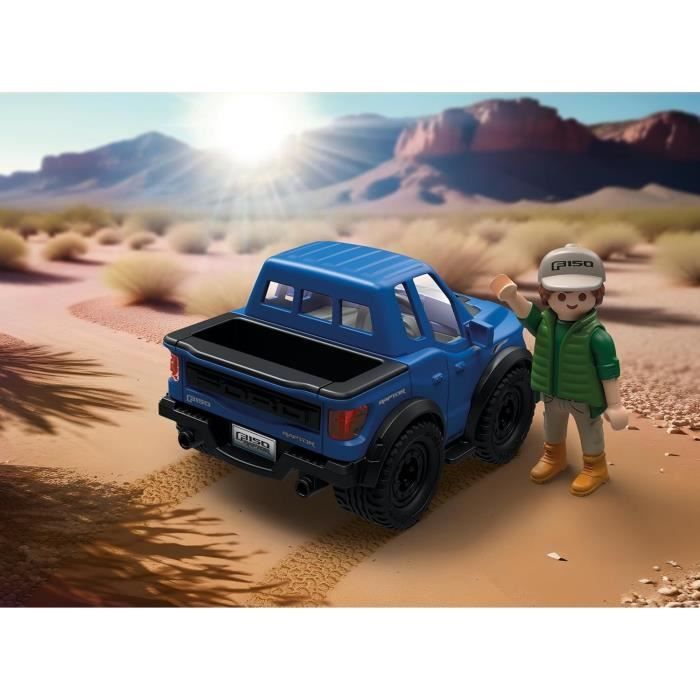 Playmobil 71858 Ford F-150 Raptor, Playmobil voiture Icon Cars, Classic Cars, 25 pièces, Kidulte, Dès 14 ans