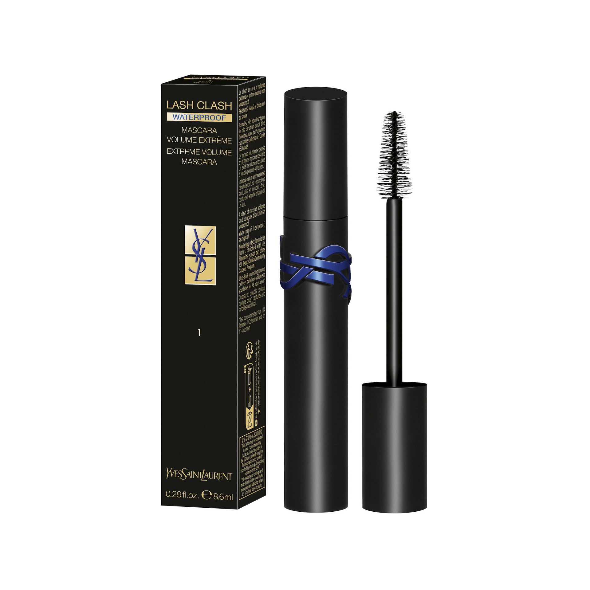 Rimel rezistent la apă Lash Clash 9 ml - Yves Saint Laurent