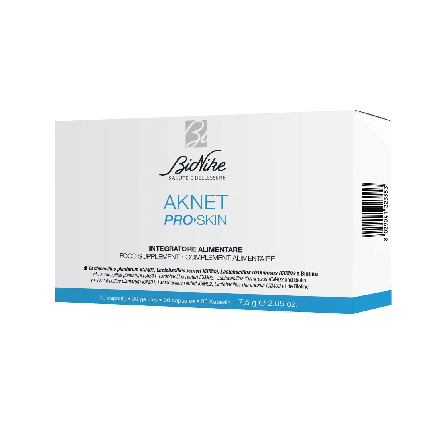 Integratori Alimentari Aknet Pro>Skin - Integratore Corpo e Detox, Integratore Pelle