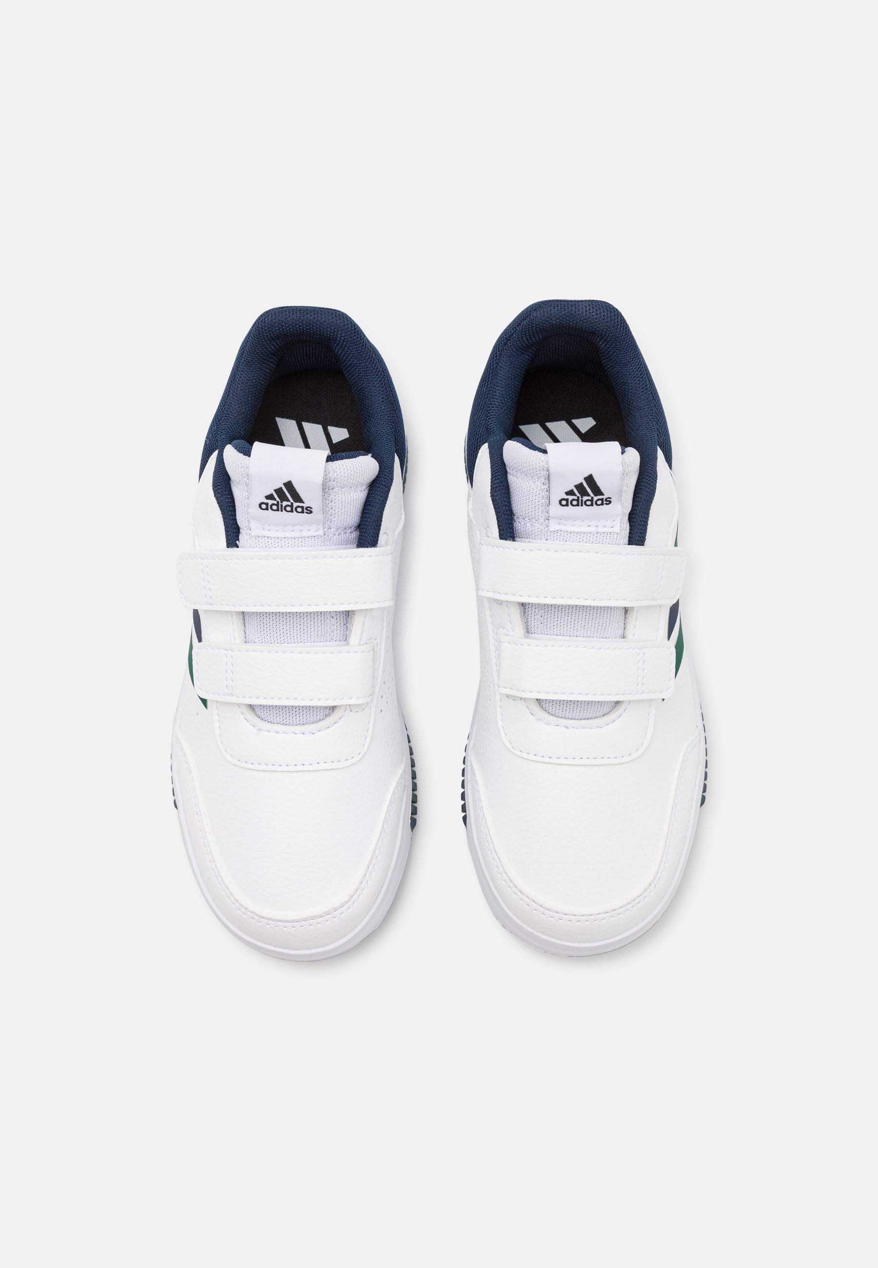 adidas Performance TENSAUR SPORT 2.0 UNISEXE - Chaussure d'entraînement - Blanc/Vert universitaire/Bleu marine universitaire