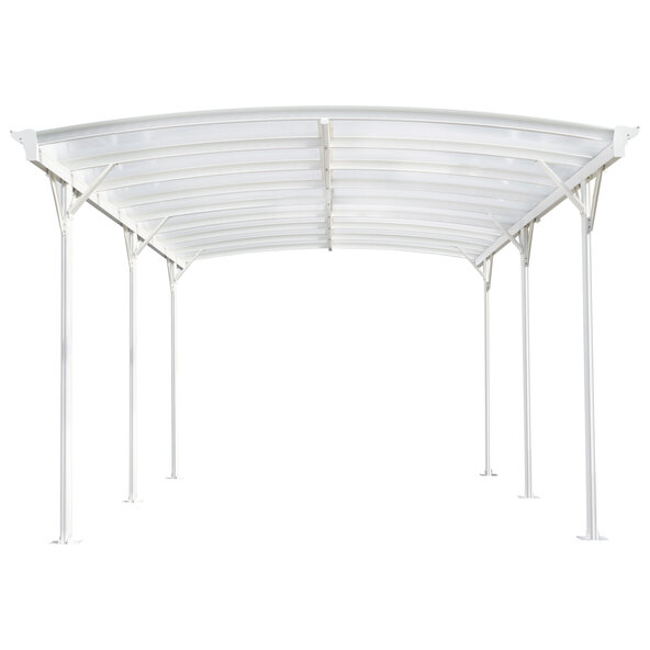 Carport FALO, weiß