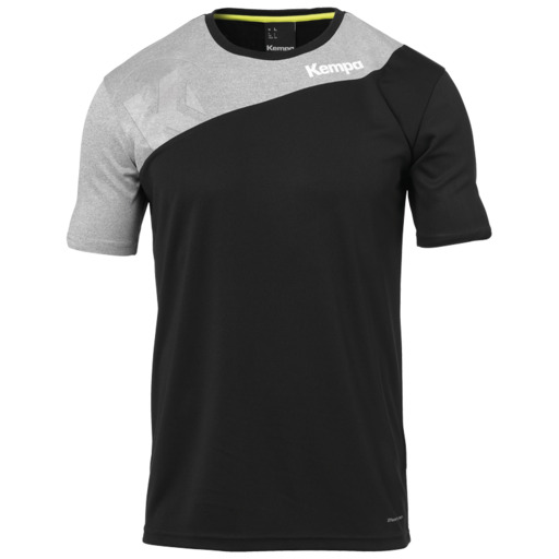 Core 2.0 Shirt Negro/gris Oscuro Mezcla Kempa