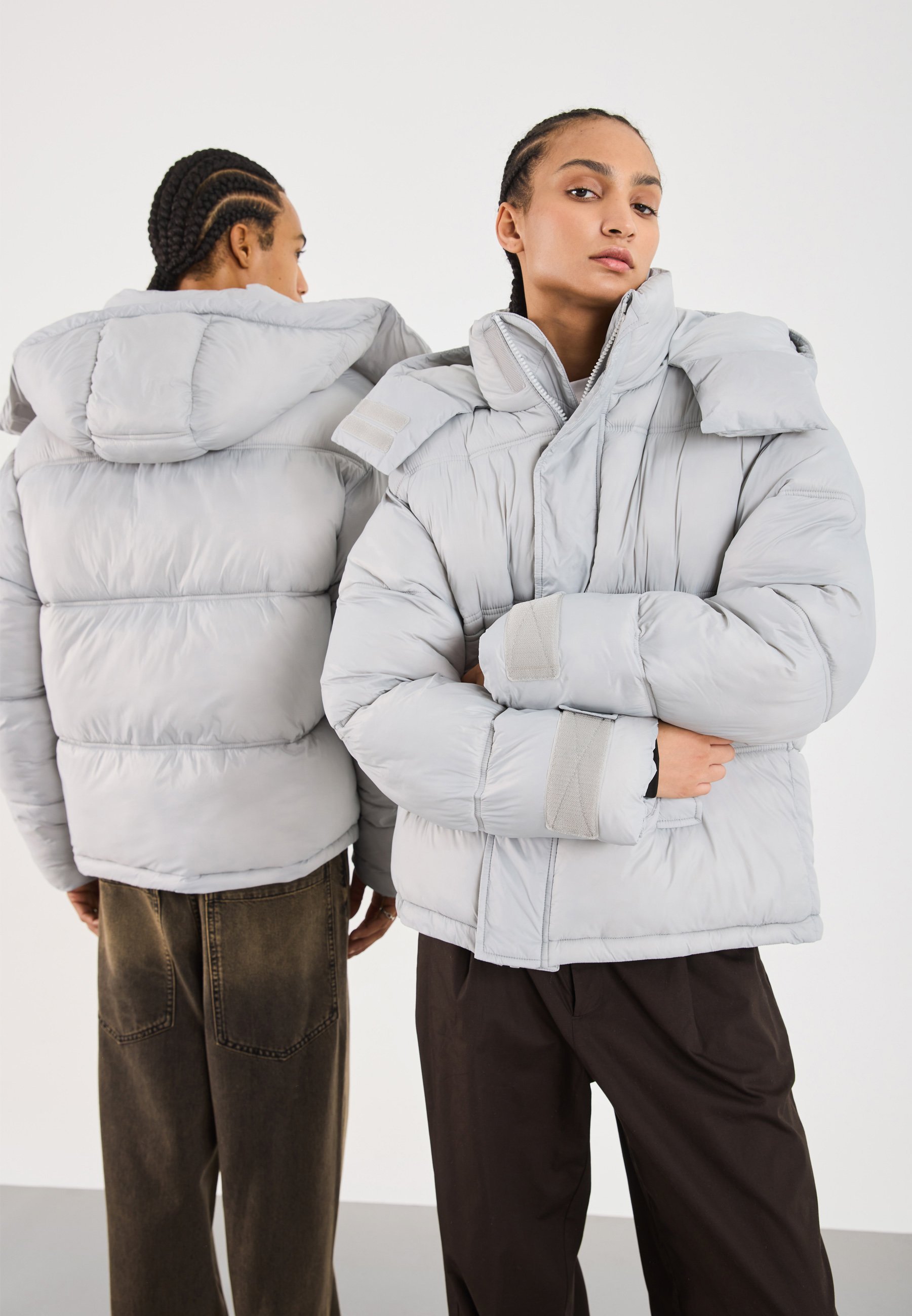 YOURTURN UNISEX - Winterjas - lichtgrijs