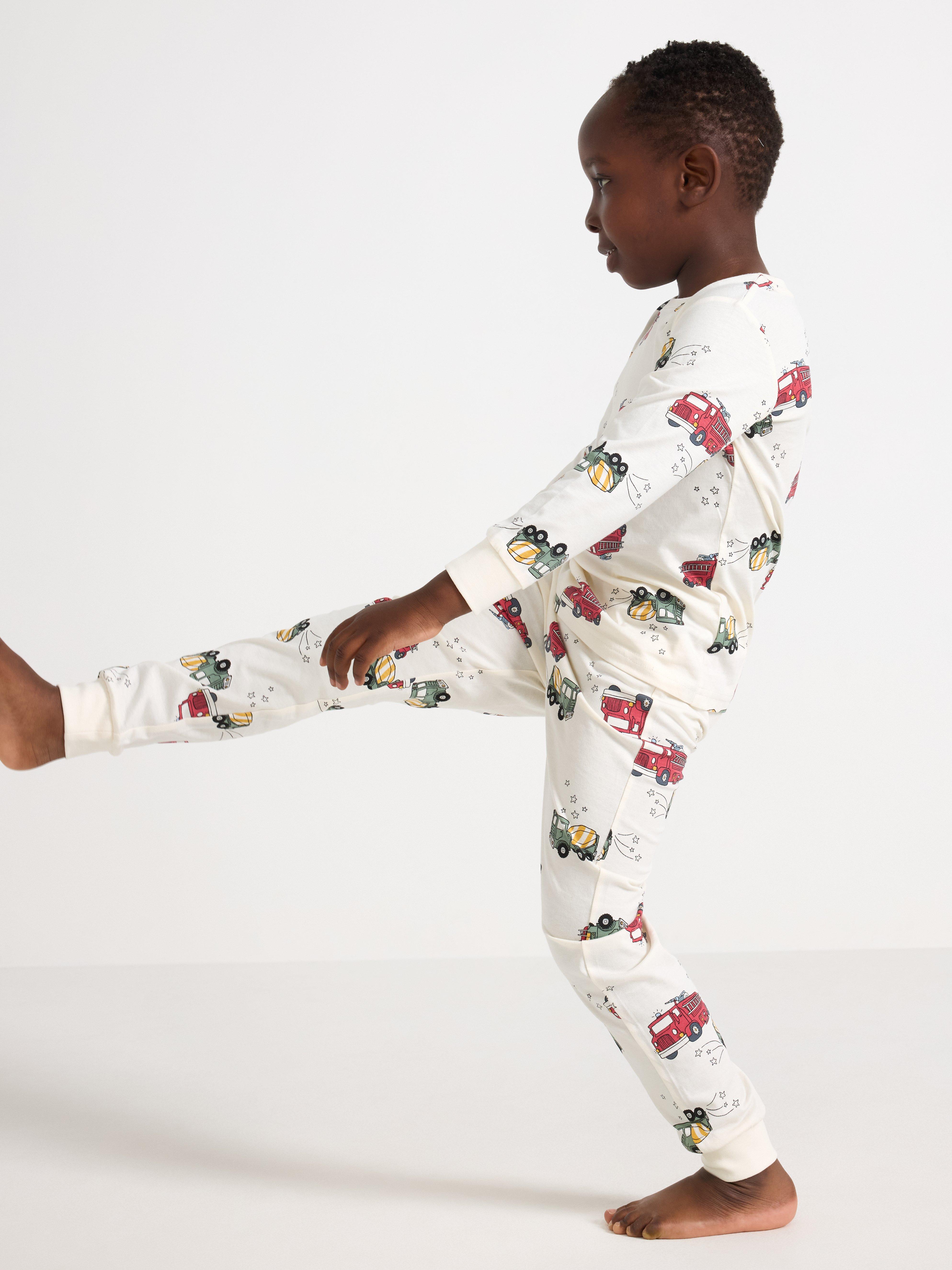 Pijamaset alb