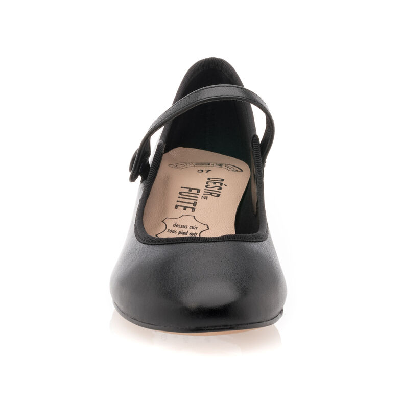 Sapatos de salto alto pretos femininos