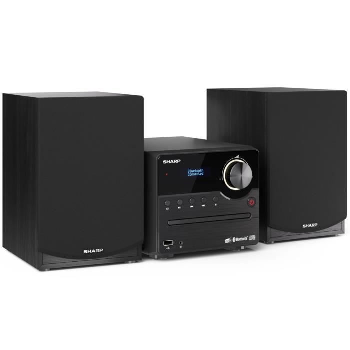 Sistema Hi-Fi SHARP XL-B517D - 45W - FM, DAB+ - Bluetooth - Preto