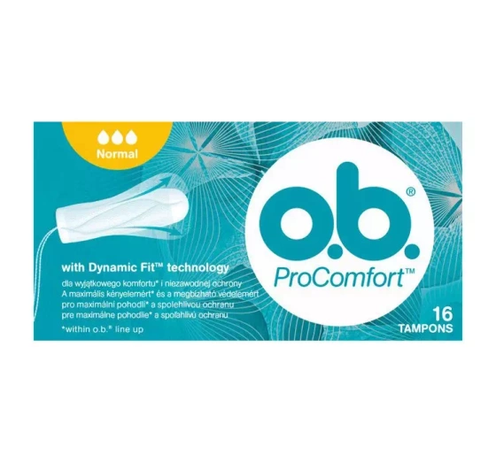 O.B. Pro Comfort tampony normal 16 sztuk