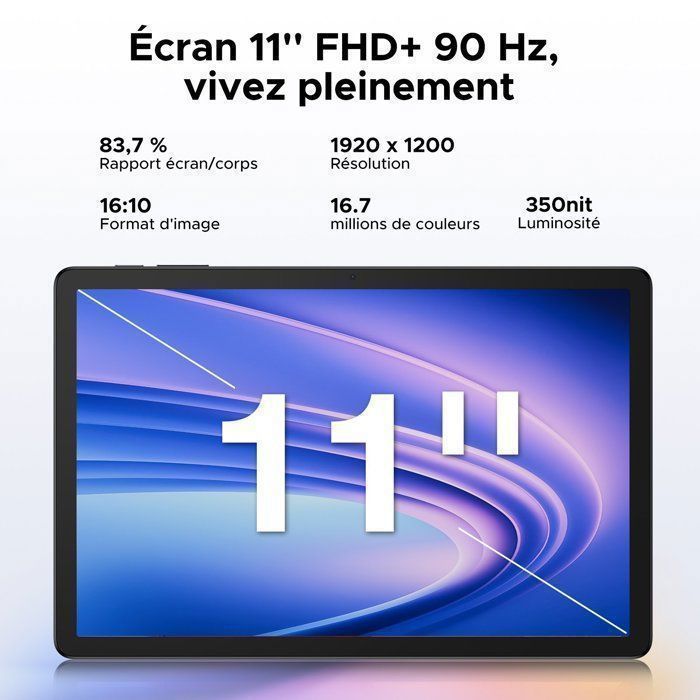 DOOGEE TAB G6+ Tablet - Android 15 Gemini AI, Unisoc T7280, 11