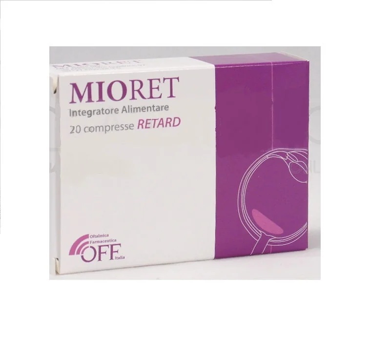 OFF! Mioret Suplemento alimentar para a microcirculação 20 comprimidos