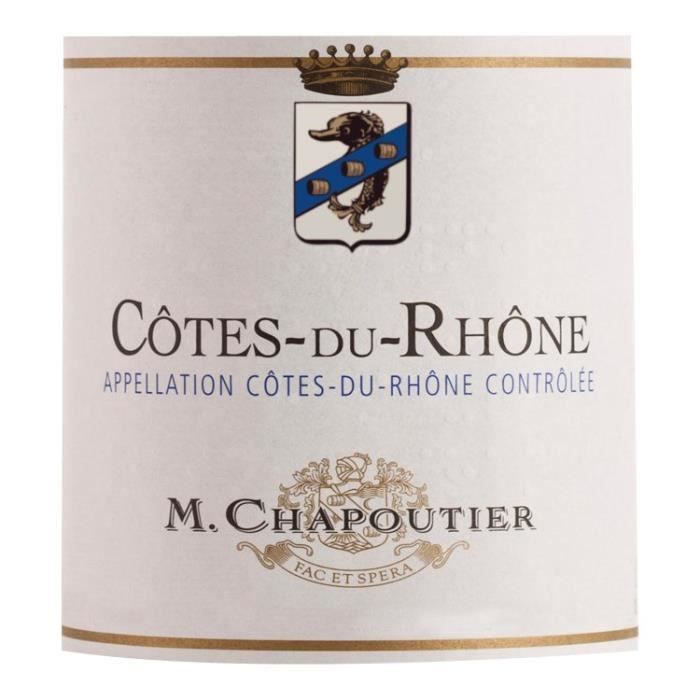 M. Chapoutier 2024 Côtes-du-Rhône - Vino rosso della Valle del Rodano