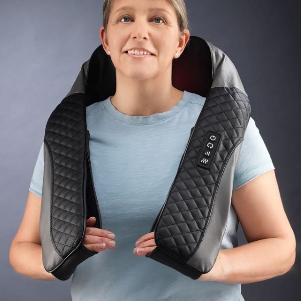 Wellbeing Shiatsu masážní přístroj s poutkami na ruce