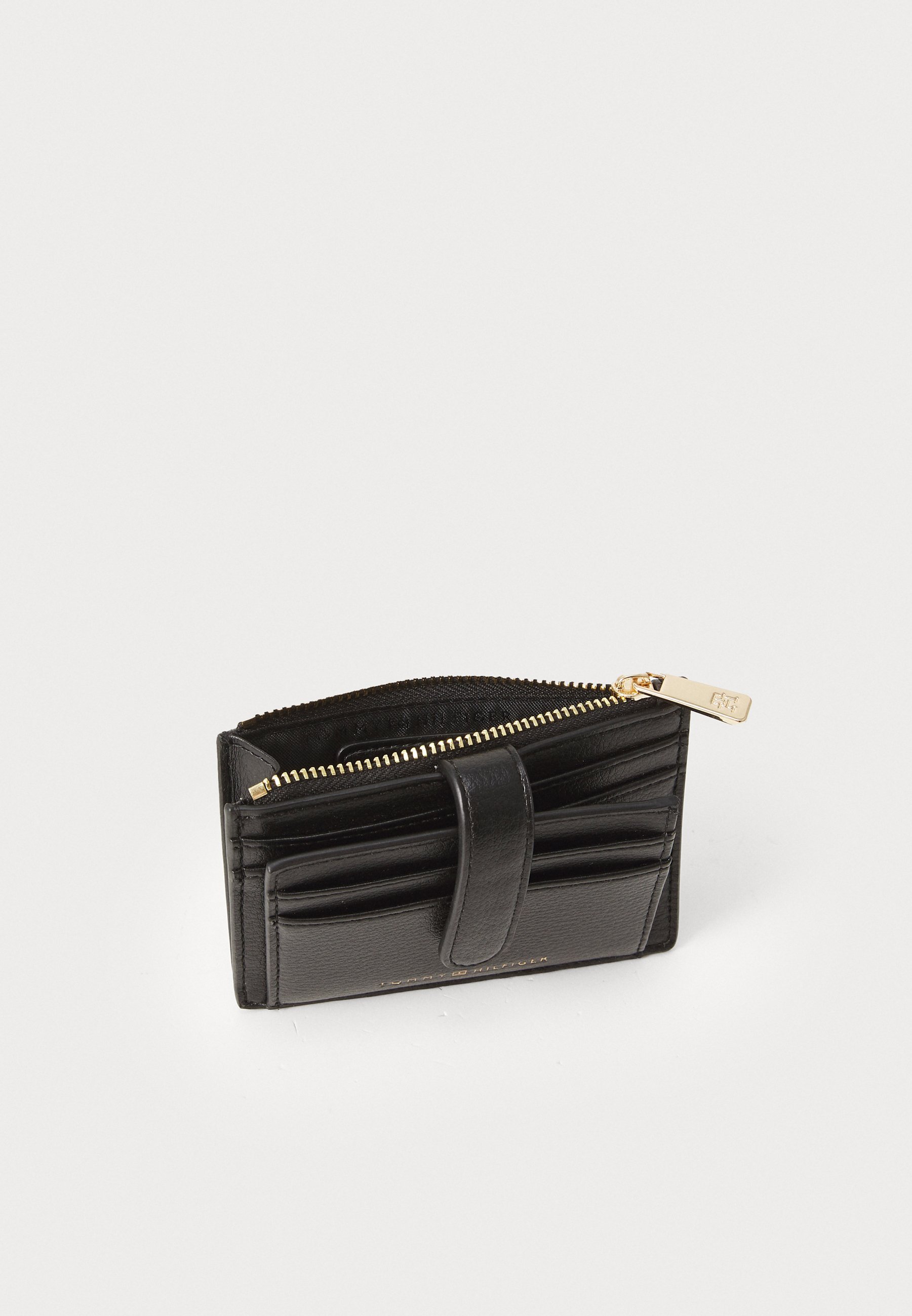Tommy Hilfiger FLAG HOLDER - Pénztárca - fekete