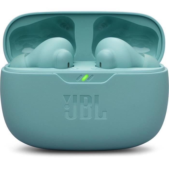Wireless Noise Cancelling Headphones - JBL - Wave Beam 2 - Blue